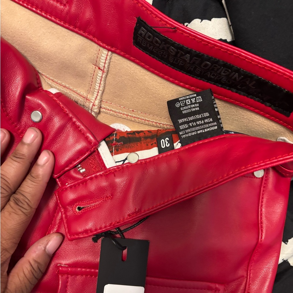 Men's Red Pants